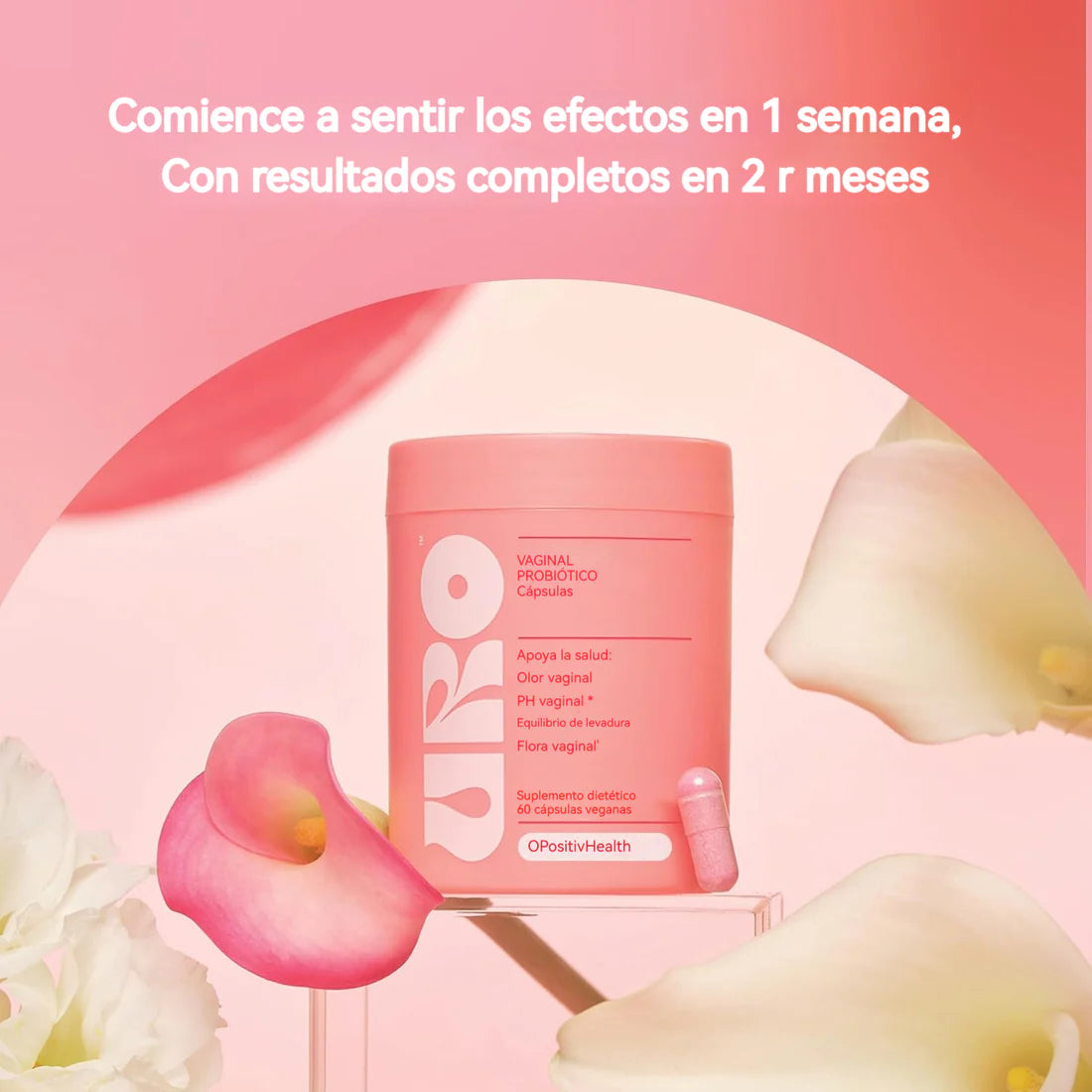 Cápsulas probióticas vaginales