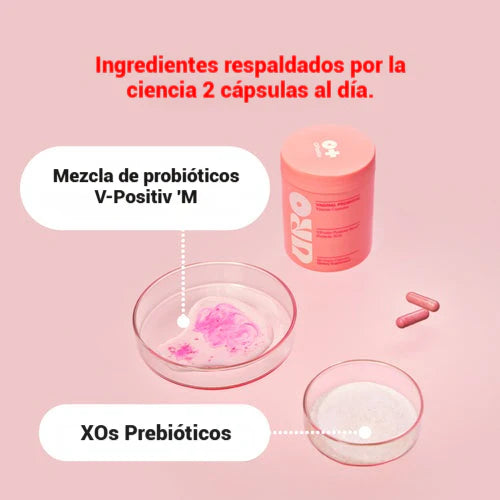 Cápsulas probióticas vaginales